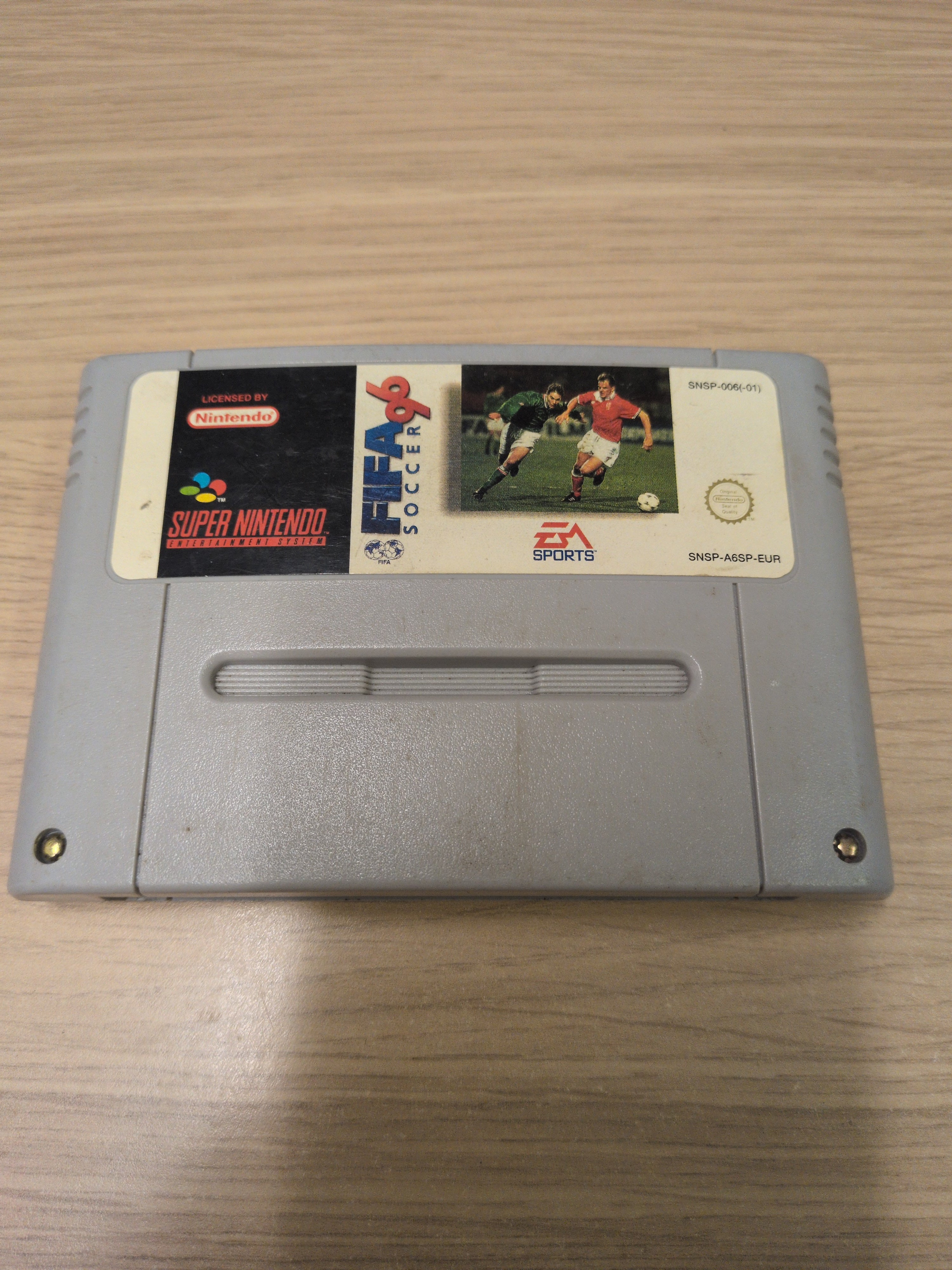 FIFA Soccer 96 Super Nintendo SNES game Cart Only